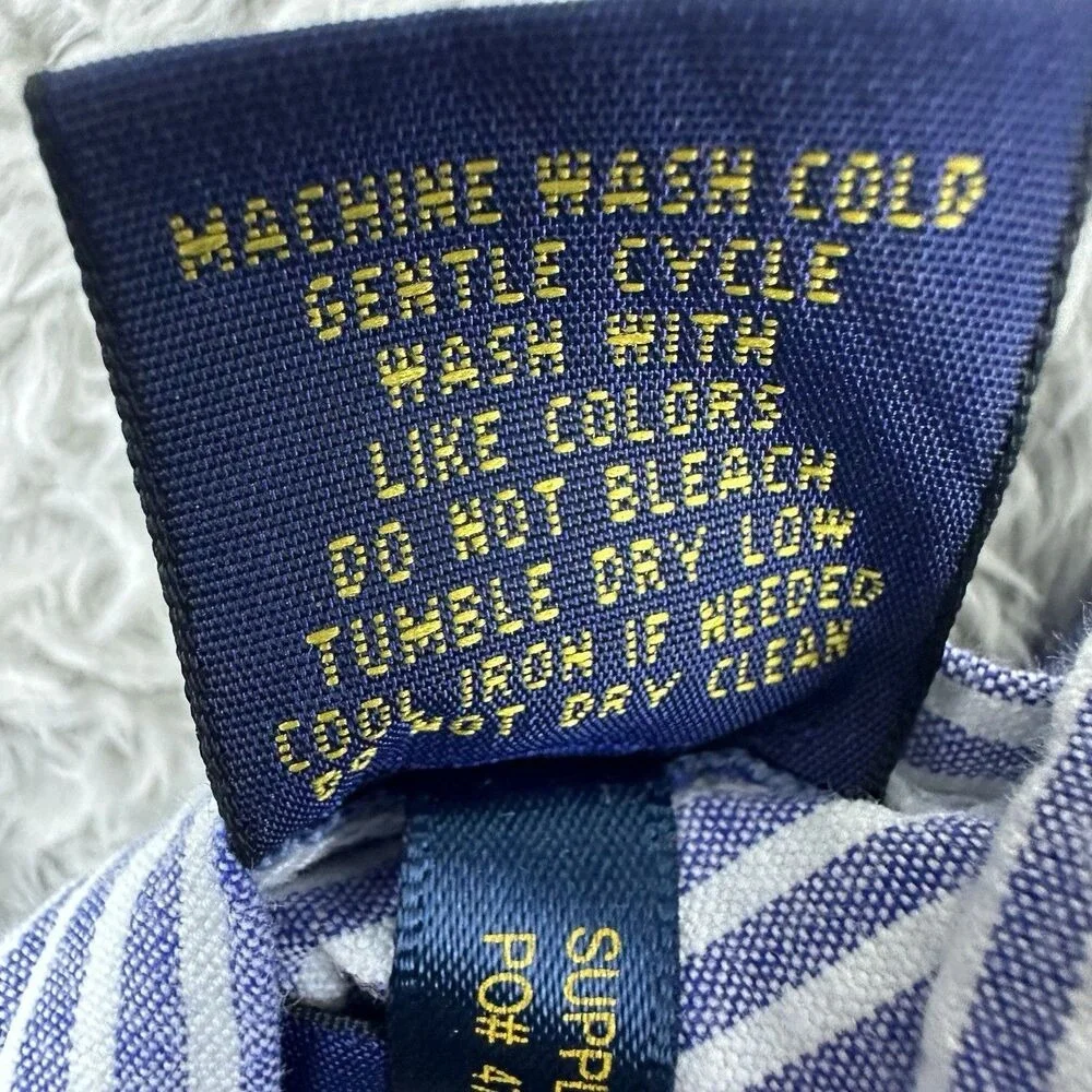Polo Ralph Lauren Men's Shorts 42 Preppy Seersucker Stripe Stretch‎ Classic Fit